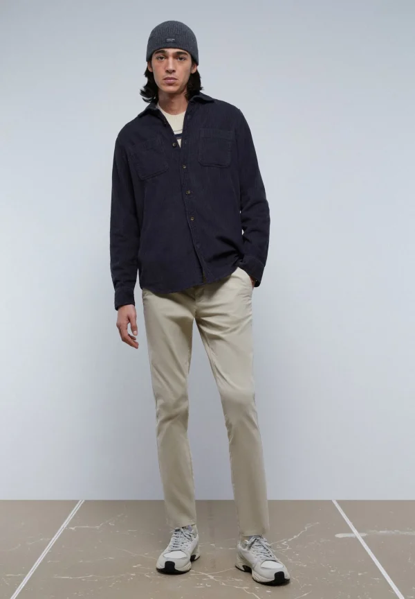 scalperscompany Pantalon Chino Casual-Hombre Pantalones