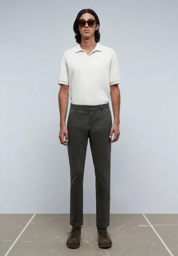 scalperscompany Pantalon Chino Casual-Hombre Pantalones