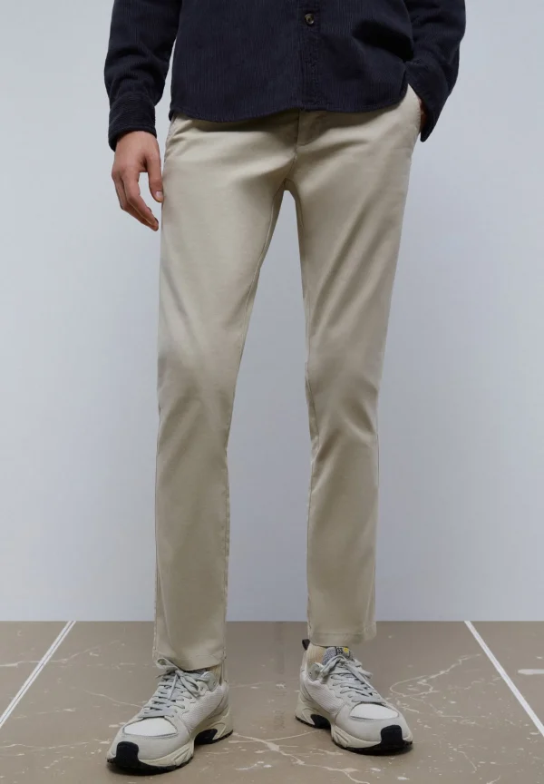 scalperscompany Pantalon Chino Casual-Hombre Pantalones