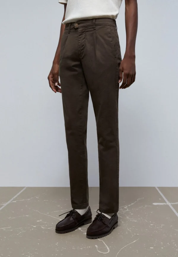 scalperscompany Pantalon Chino Pinzas-Hombre Pantalones