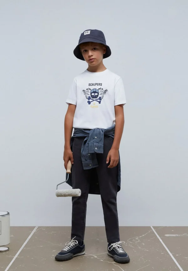 scalperscompany Pantalon Cinco Bolsillos-Niños Mini Me