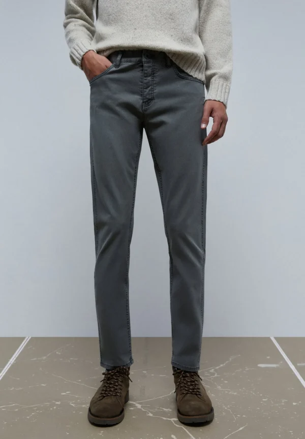 scalperscompany Pantalon Cinco Bolsillos-Hombre Pantalones