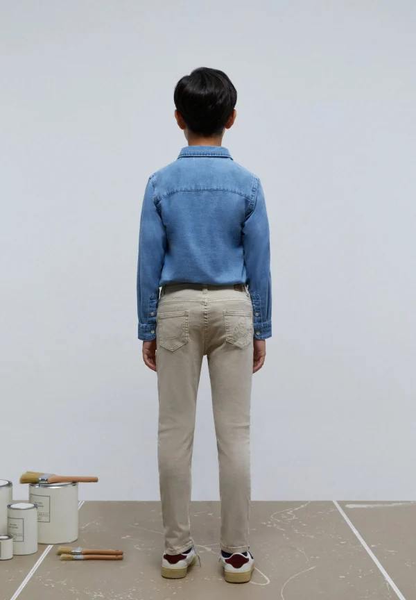 scalperscompany Pantalon Cinco Bolsillos-Niños Mini Me