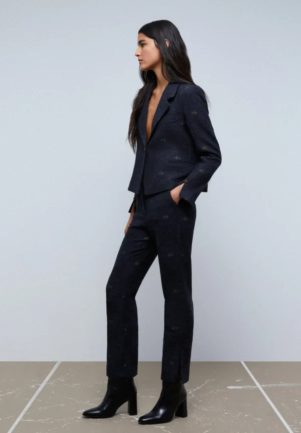 scalperscompany Pantalon Flare Motivos-Mujer Coleccion