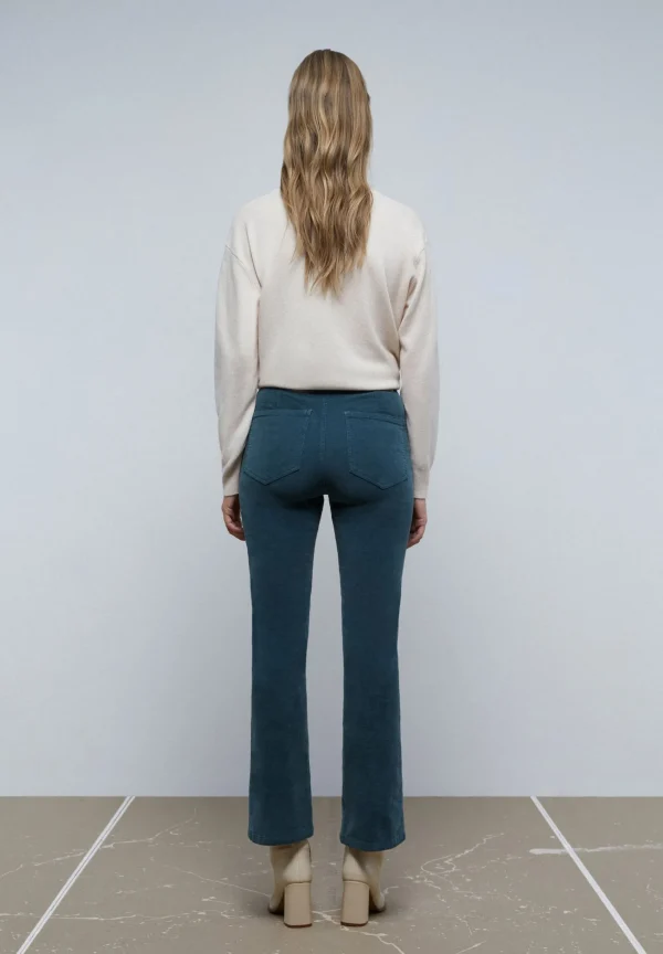 scalperscompany Pantalon Flare Pana-Mujer Pantalones