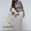 scalperscompany Pantalon Pana Bootcut-Mujer Pantalones