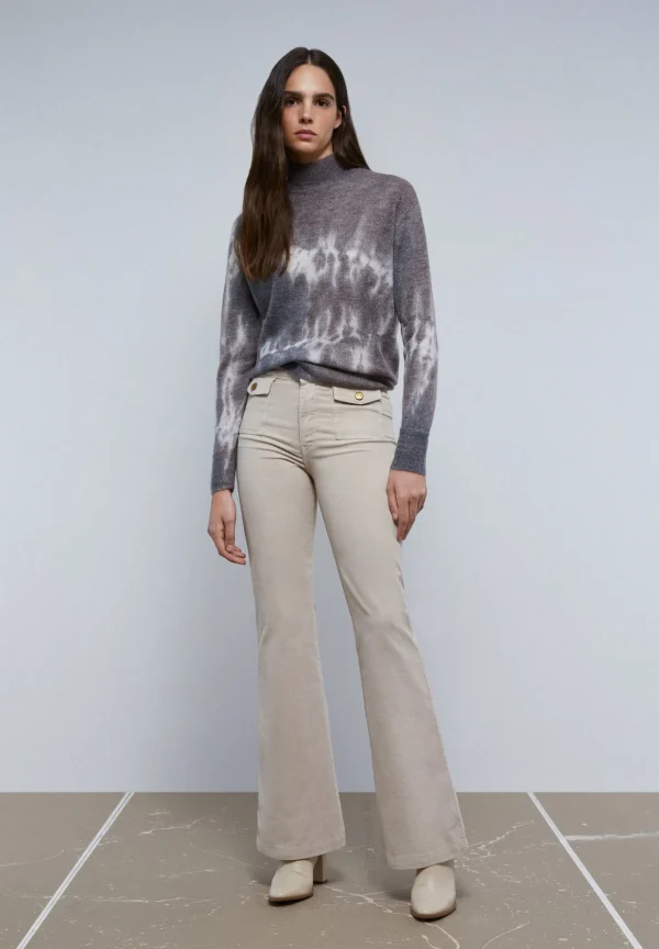 scalperscompany Pantalon Pana Bootcut-Mujer Pantalones
