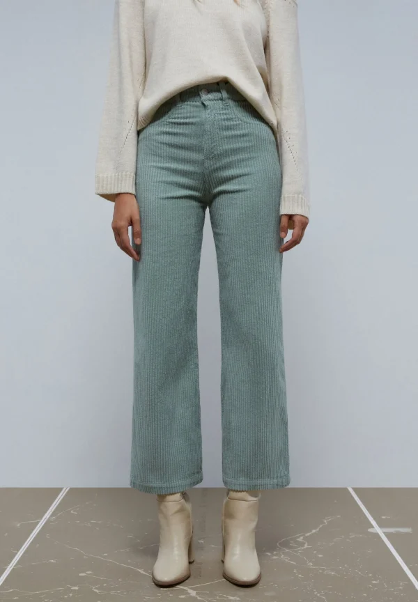 scalperscompany Pantalon Pana Culotte-Mujer Pantalones