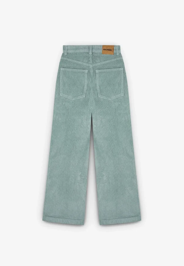 scalperscompany Pantalon Pana Culotte-Mujer Pantalones