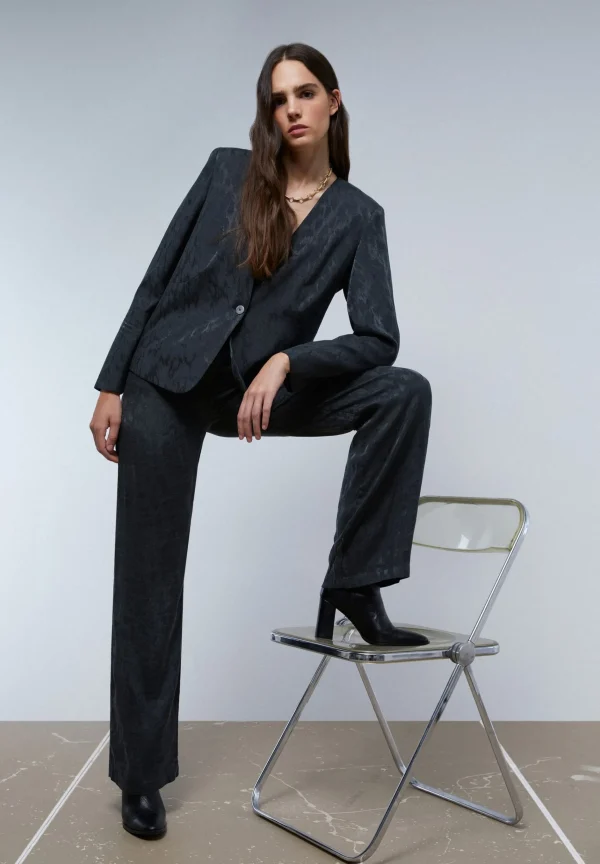 scalperscompany Pantalon Pinzas Animal Print-Mujer Total Look