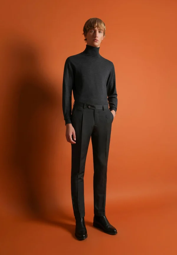 scalperscompany Pantalon Premium Pinzas-Hombre Pantalones