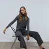 scalperscompany Pantalon Punto Costuras-Mujer Total Look