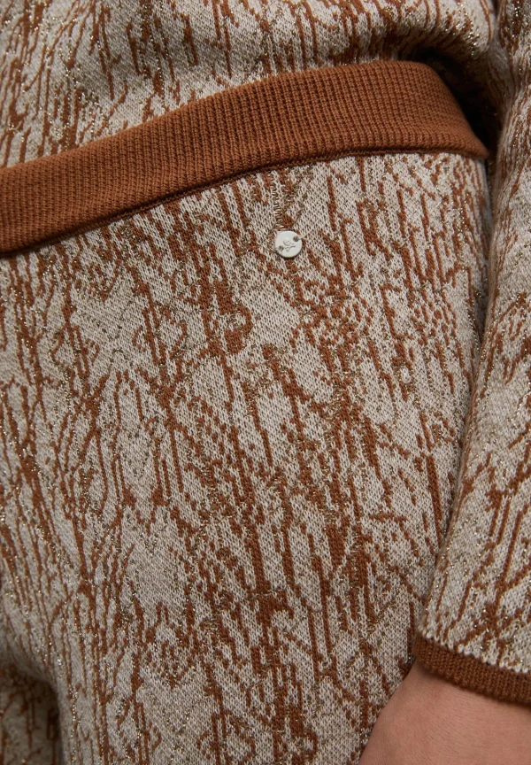 scalperscompany Pantalon Punto Detalles Aberturas-Mujer Total Look