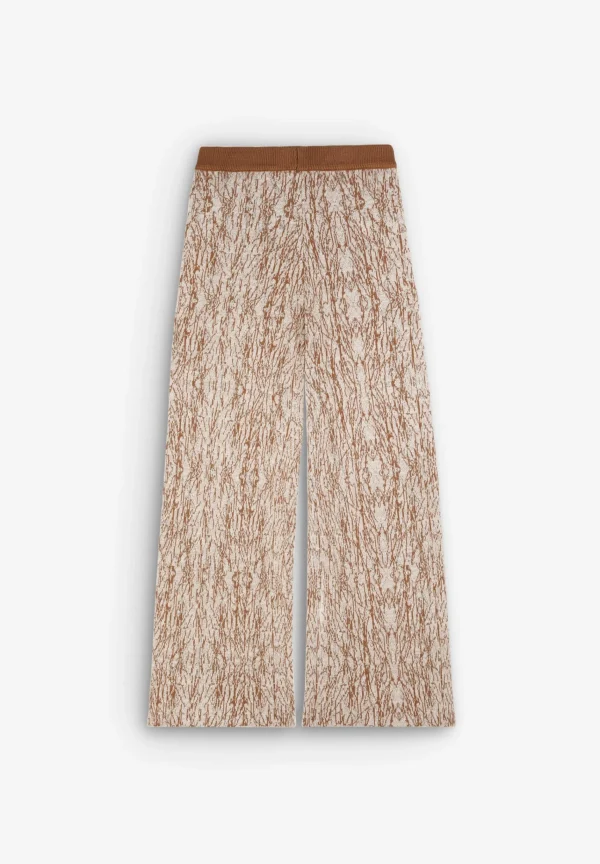 scalperscompany Pantalon Punto Detalles Aberturas-Mujer Total Look