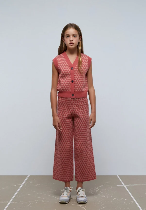 scalperscompany Pantalon Punto Triangulos-Niños Pantalones Y Petos