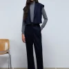 scalperscompany Pantalon Recto Raya Diplomatica-Mujer Total Look