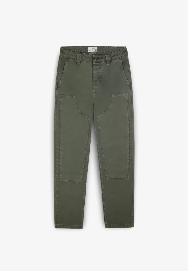 scalperscompany Pantalon Sarga Costuras-Hombre Pantalones