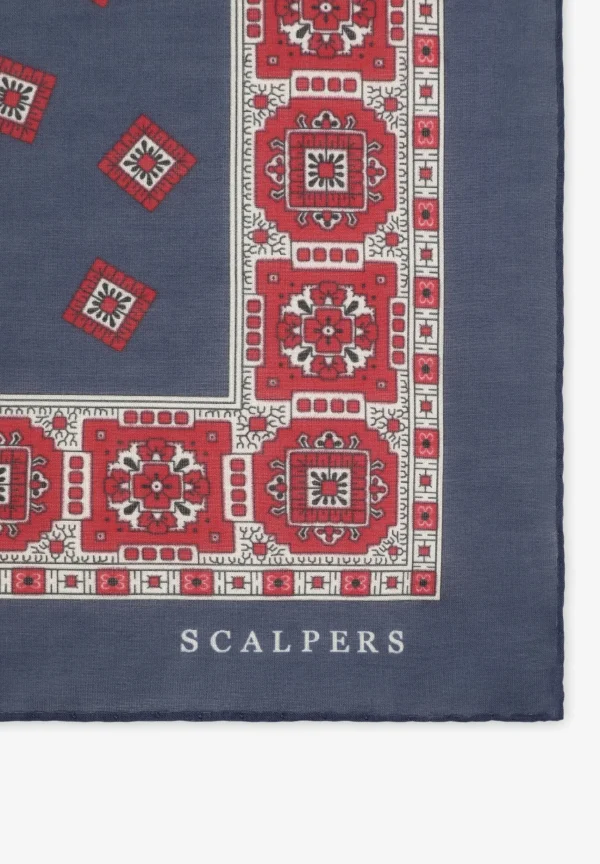 scalperscompany Panuelo Motivos Contraste-Hombre Panuelos