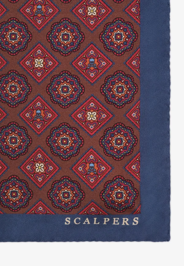 scalperscompany Panuelo Motivos Detalle Calaveras-Hombre Panuelos