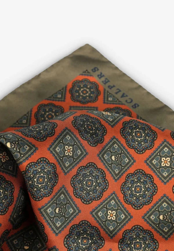 scalperscompany Panuelo Motivos Detalle Calaveras-Hombre Panuelos