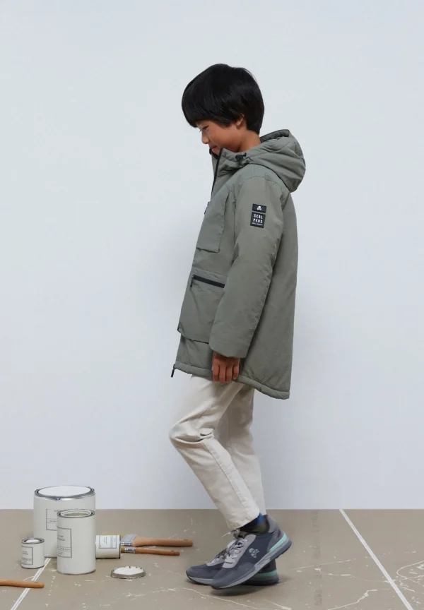 scalperscompany Parka Acolchada-Niños Abrigos Y Chaquetas