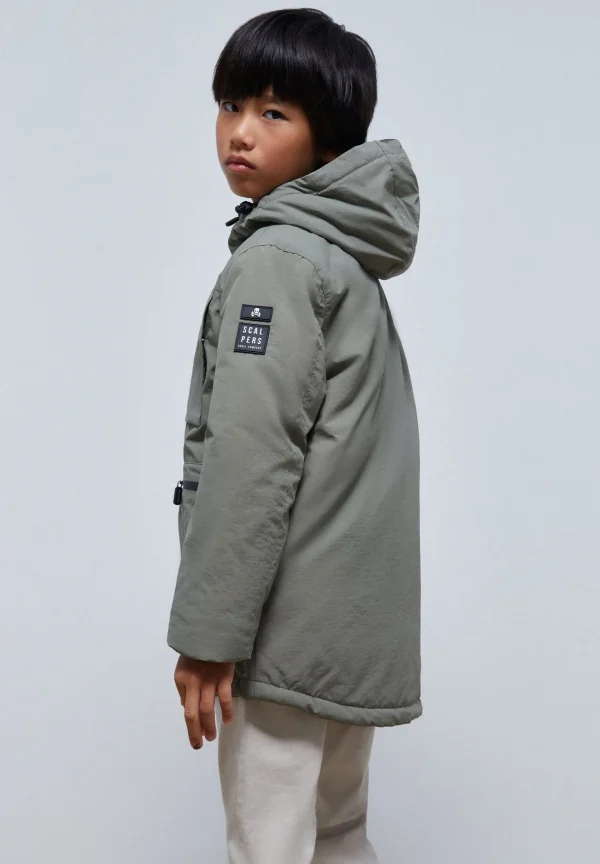 scalperscompany Parka Acolchada-Niños Abrigos Y Chaquetas