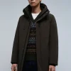 scalperscompany Parka Corte Laser-Hombre Abrigos Y Chaquetas
