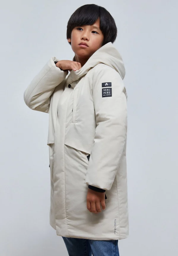 scalperscompany Parka Guateada Bolsillos-Niños Abrigos Y Chaquetas