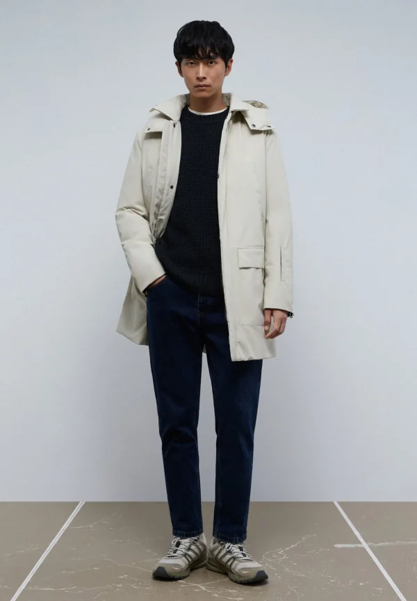 scalperscompany Parka Guateada Impermeable-Hombre Abrigos Y Chaquetas