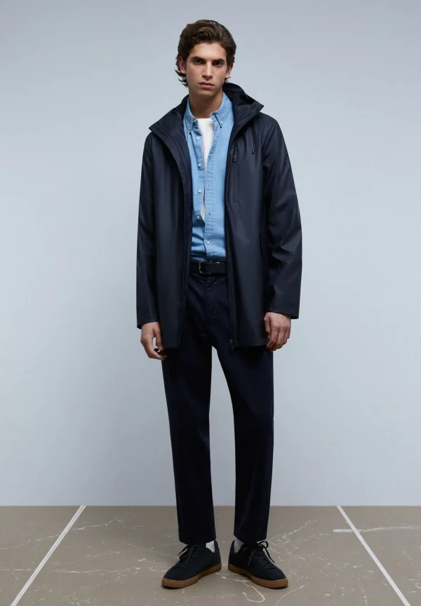 scalperscompany Parka Impermeable-Hombre Abrigos Y Chaquetas