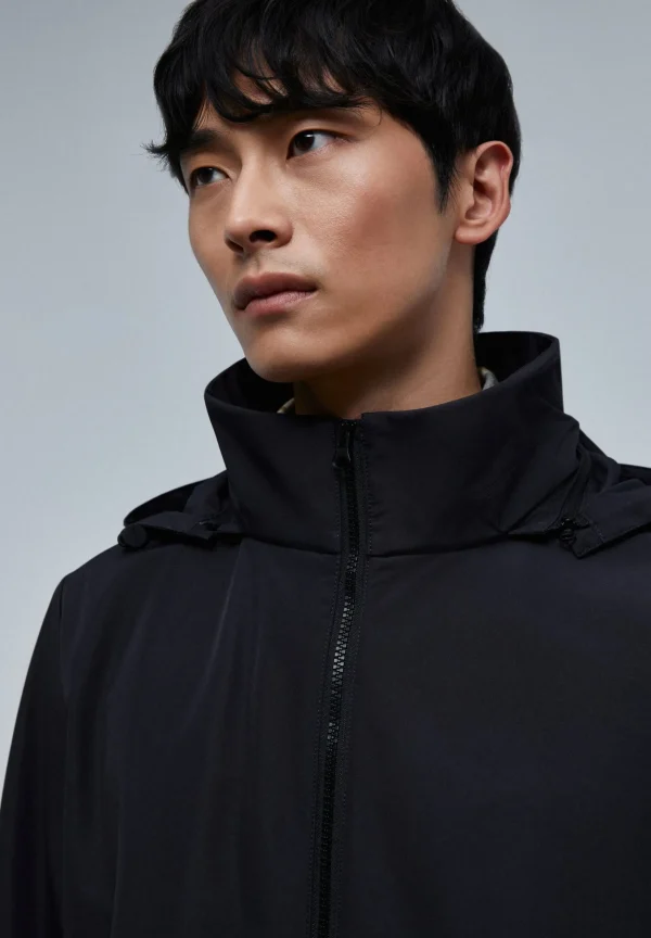 scalperscompany Parka Impermeable-Hombre Abrigos Y Chaquetas