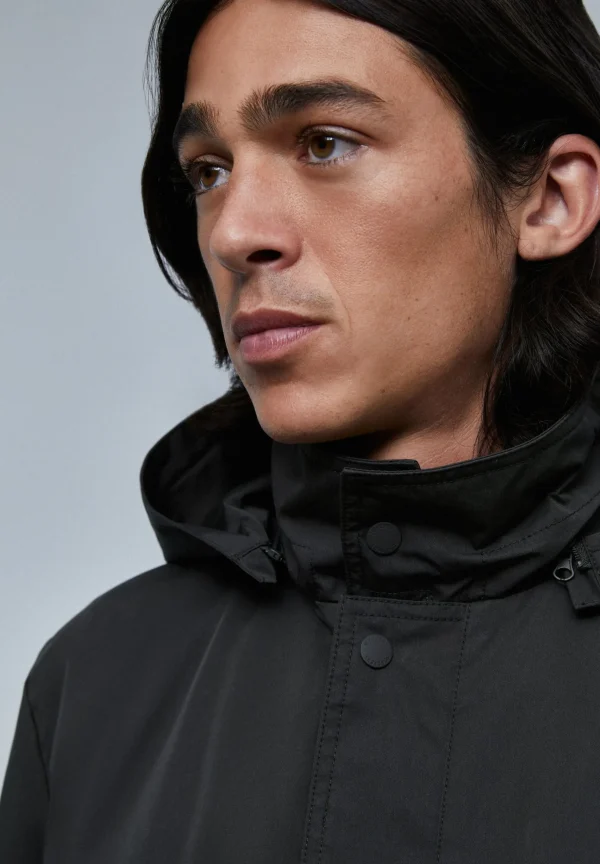 scalperscompany Parka Larga Algodon-Hombre Abrigos Y Chaquetas