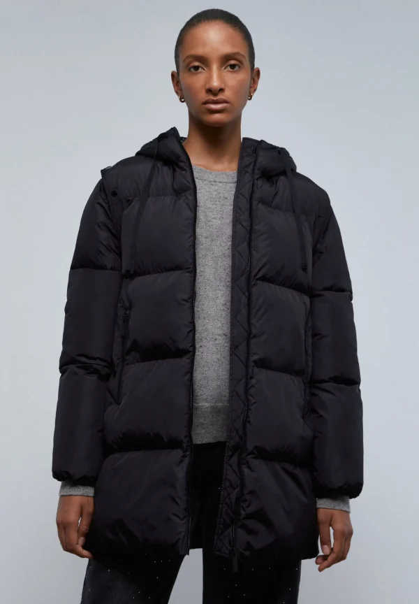 scalperscompany Parka Larga Mangas Desmontables-Mujer Abrigos Y Chaquetas