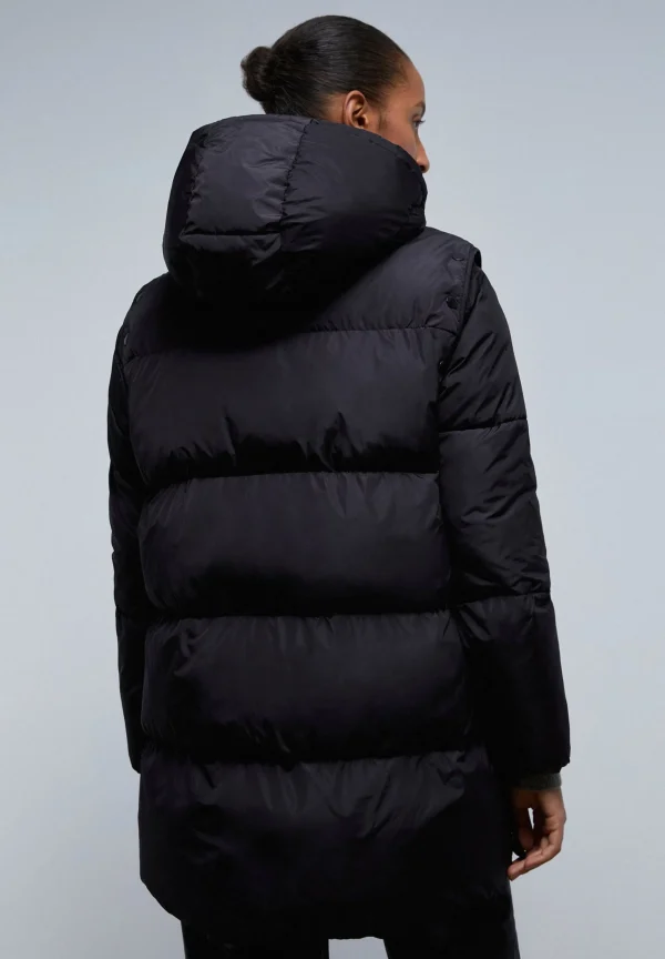 scalperscompany Parka Larga Mangas Desmontables-Mujer Abrigos Y Chaquetas