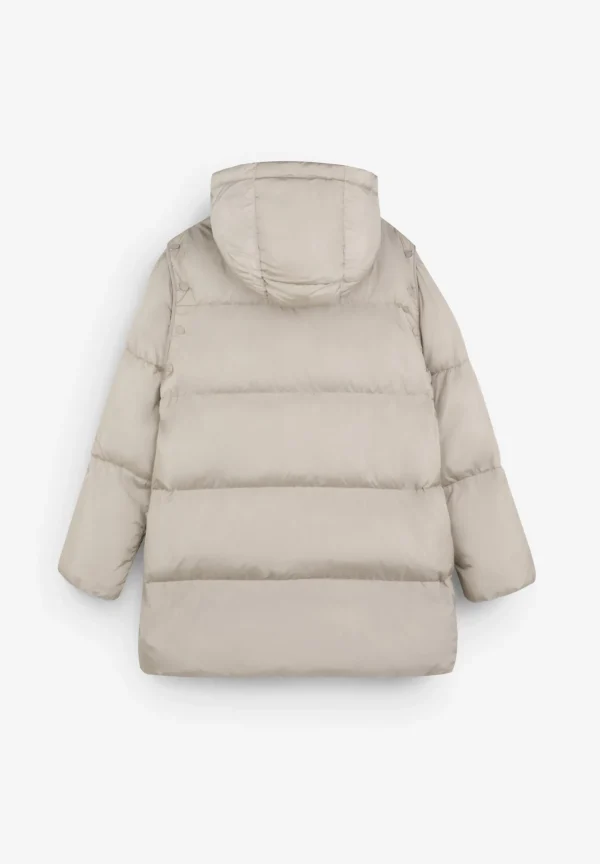 scalperscompany Parka Larga Mangas Desmontables-Mujer Abrigos Y Chaquetas