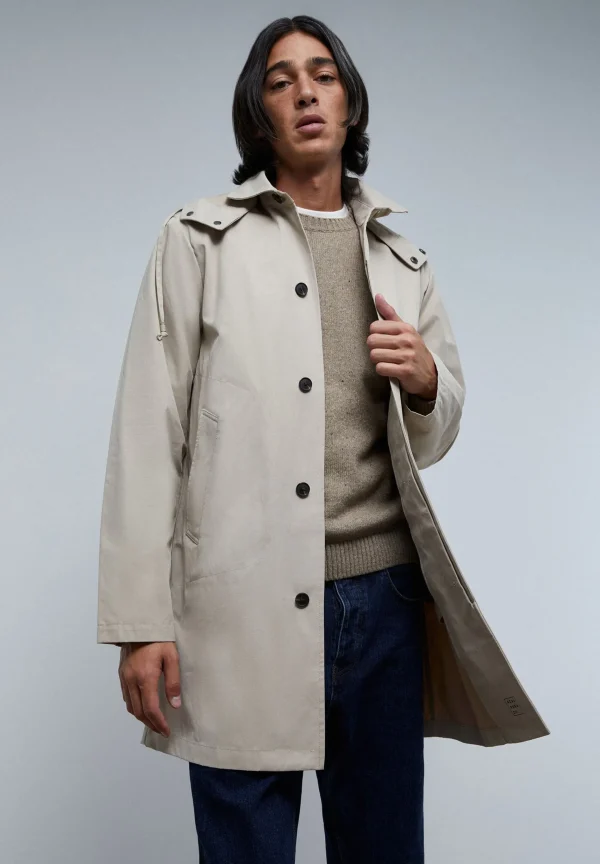 scalperscompany Parka Ligera Tacto Soft-Hombre Abrigos Y Chaquetas