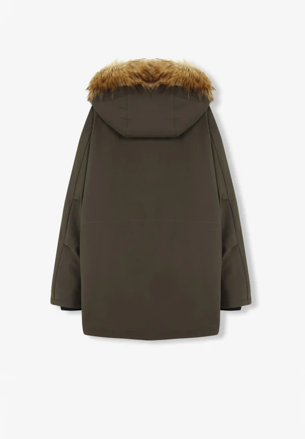 scalperscompany Parka Premium Capucha Pelo-Hombre Abrigos Y Chaquetas