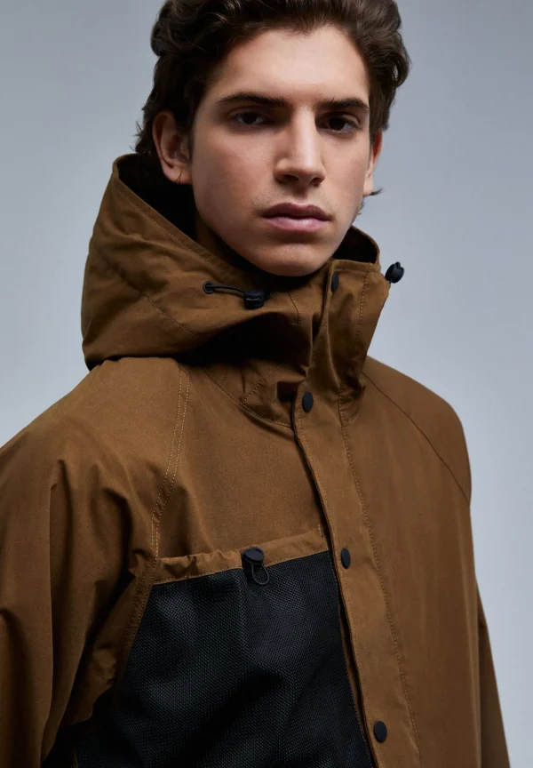 scalperscompany Parka Premium Ligera Bolsillo-Hombre Abrigos Y Chaquetas