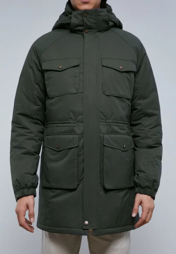 scalperscompany Parka Water Repellent Bolsillos-Hombre Abrigos Y Chaquetas