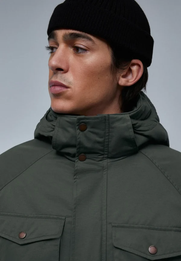 scalperscompany Parka Water Repellent Bolsillos-Hombre Abrigos Y Chaquetas