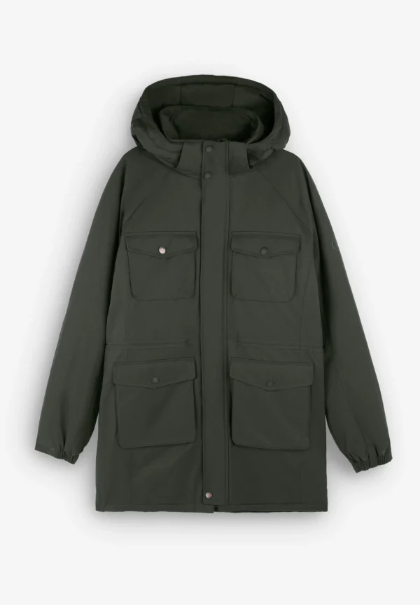 scalperscompany Parka Water Repellent Bolsillos-Hombre Abrigos Y Chaquetas