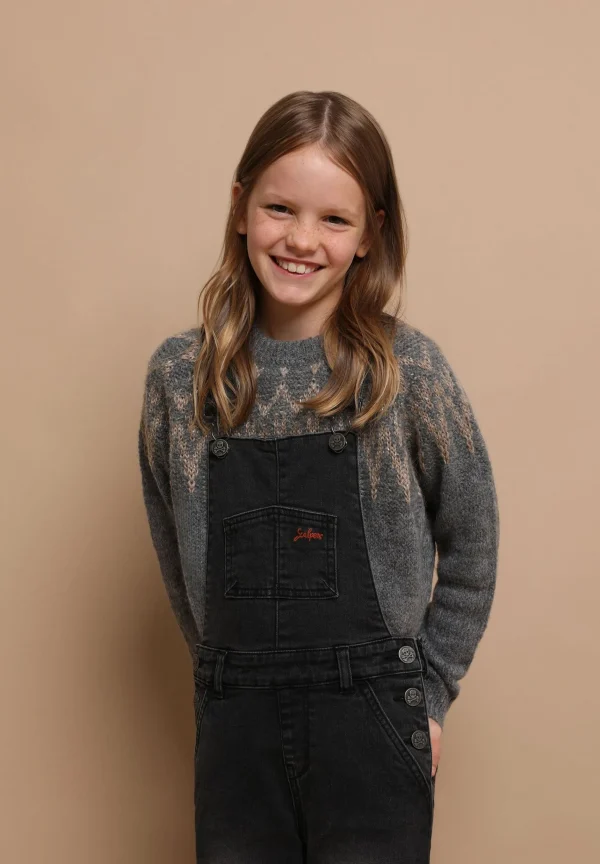 scalperscompany Peto Vaquero-Niños Pantalones Y Petos