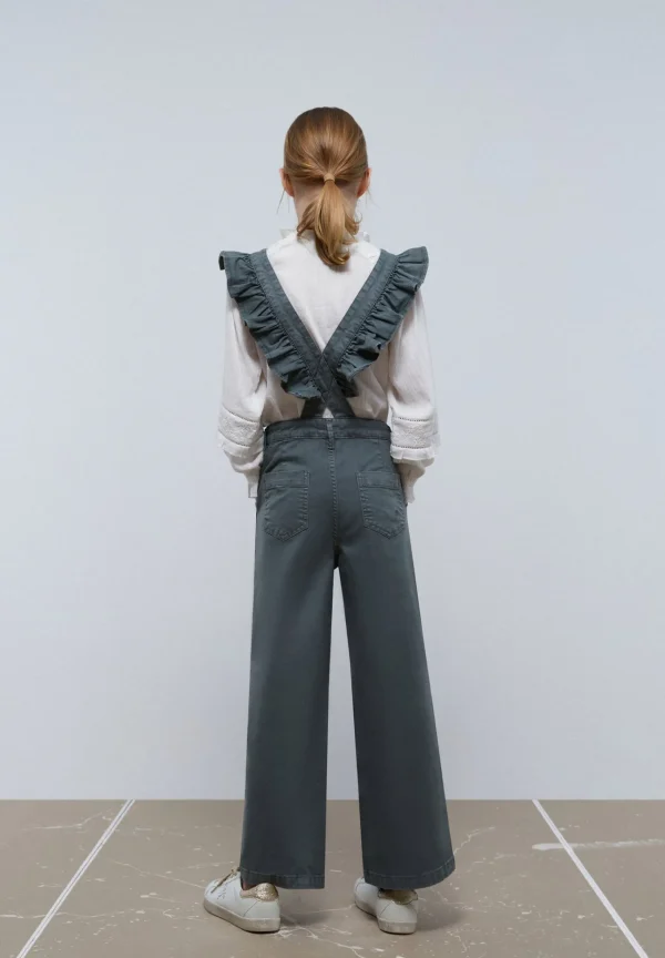 scalperscompany Peto Volantes-Niños Pantalones Y Petos