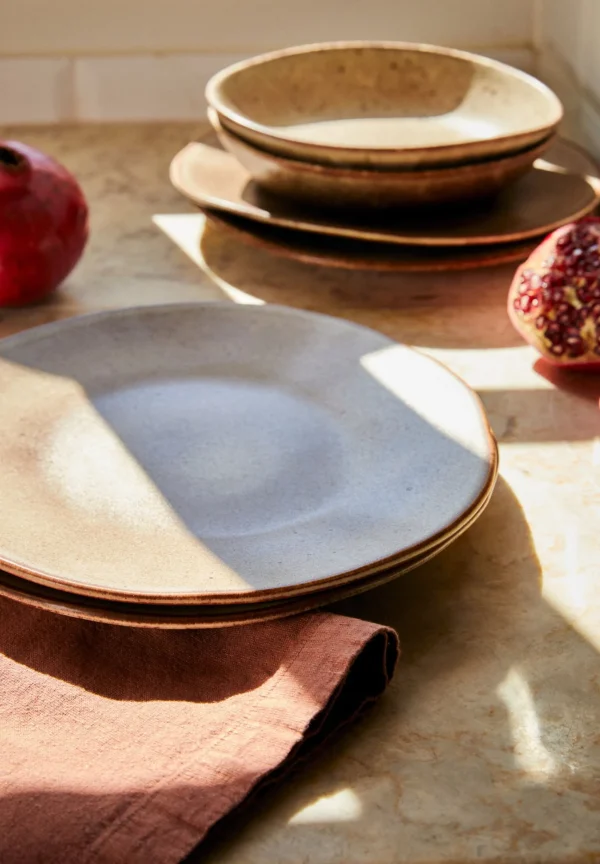 scalperscompany Plato Llano Gres Porcelanico Rustico-Home Vajilla