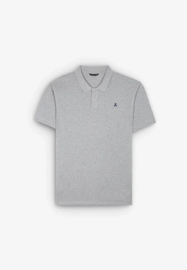 scalperscompany Polo Algodon Basico-Hombre Big And Tall