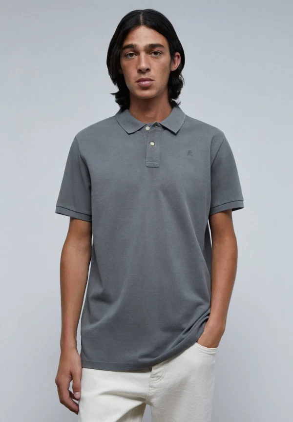 scalperscompany Polo Basico Calavera-Hombre Polos