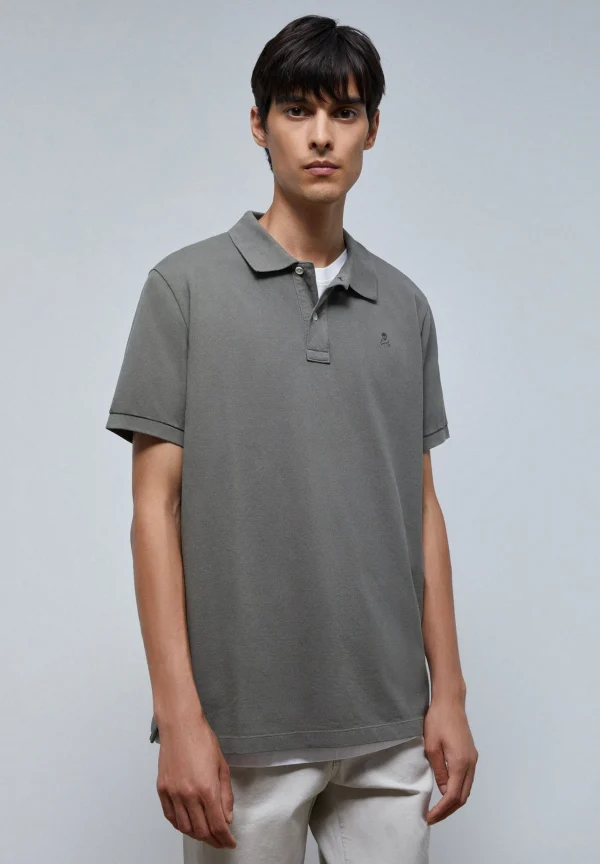 scalperscompany Polo Basico Calavera-Hombre Polos