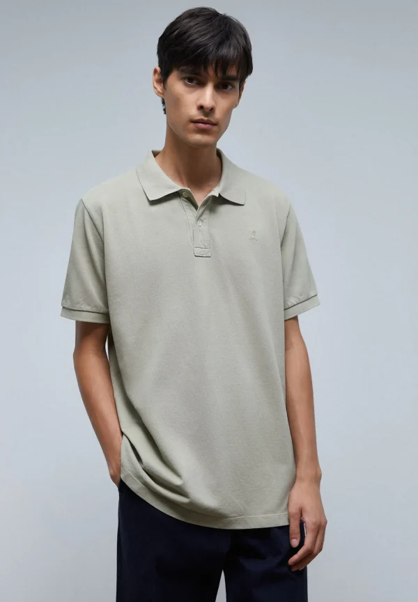 scalperscompany Polo Basico Calavera-Hombre Polos