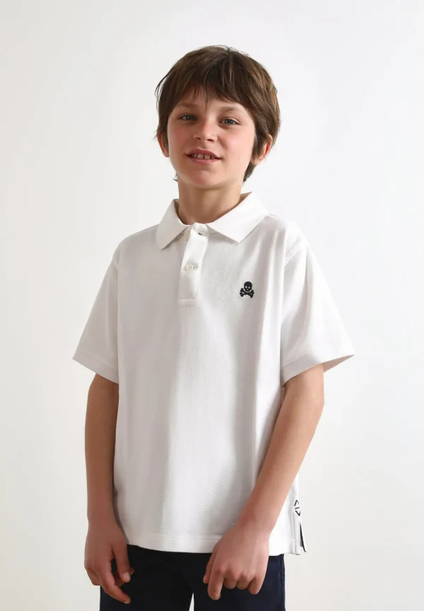 scalperscompany Polo Basico Calavera-Niños Mini Me