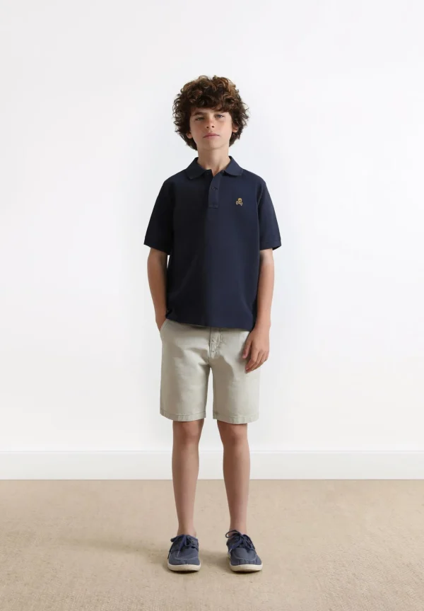 scalperscompany Polo Basico Calavera-Niños Mini Me
